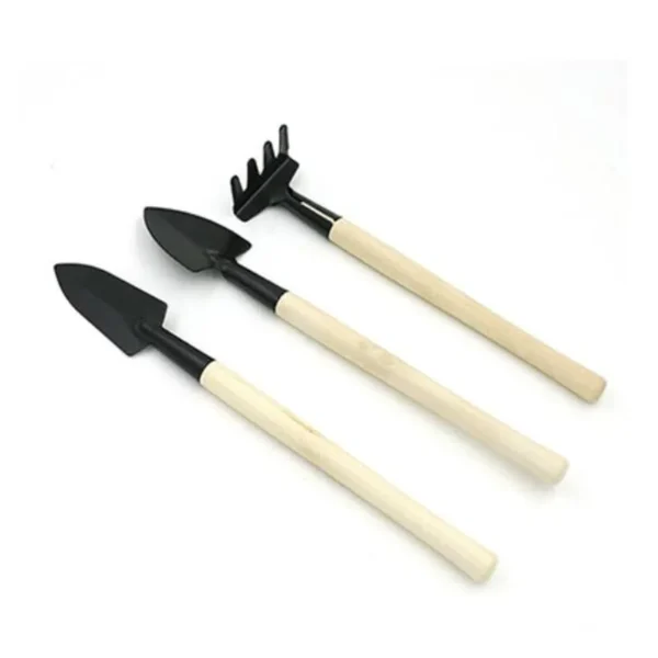 Mini Gardening Kit: Shovel, Rake, Spade & Plant Labels - Image 3