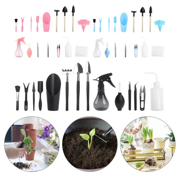 Gardening Kit: 14/16 Pcs Mini Tools for Succulent Care