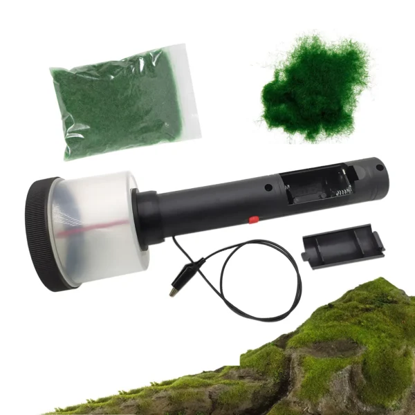 Gardening Kit: Static Grass Applicator Flocking Machine - Image 5
