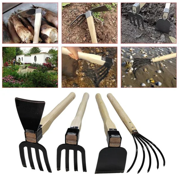 5-Claw Gardening Kit for Digging and Weeding - Image 4