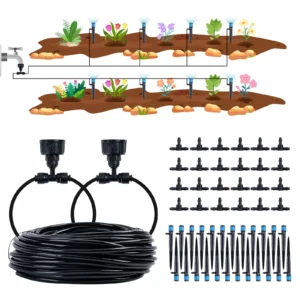 Gardening Kit: Drip Irrigation System for Lawn