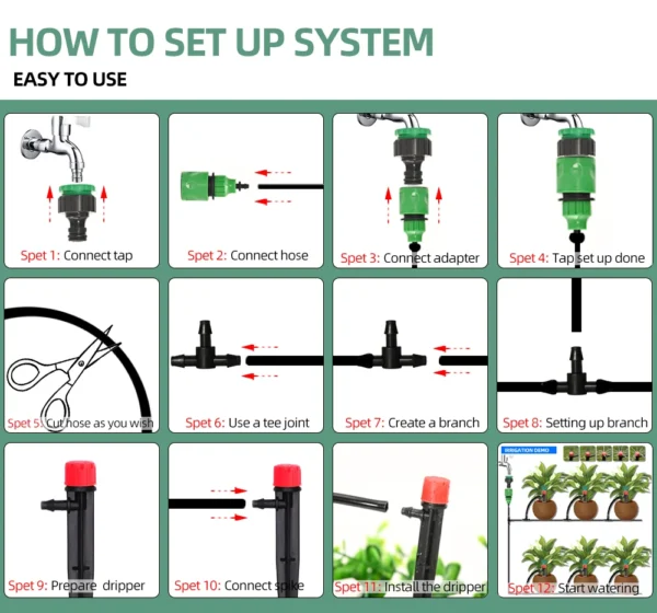 Gardening Kit: Drip Irrigation System for Plants - Image 4