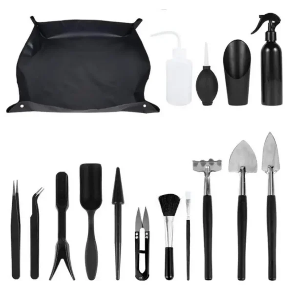 Gardening Kit 16pcs Mini Tools for Succulent Plants
