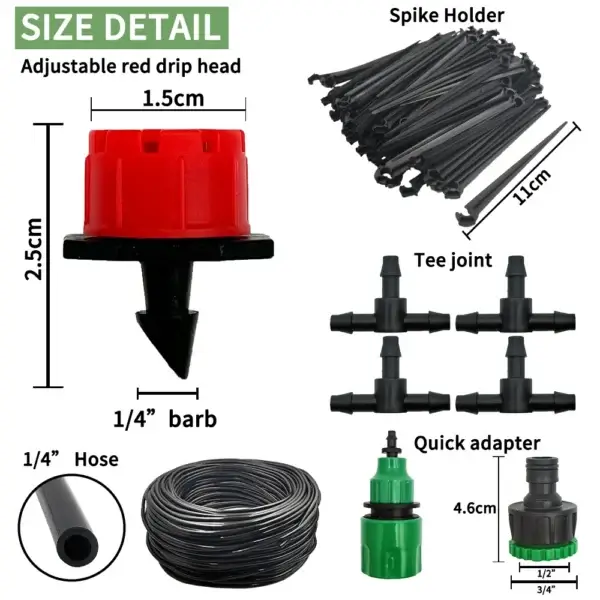 Gardening Kit: 20M Micro Drip Irrigation System - Image 4