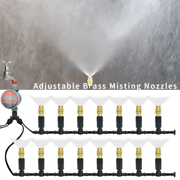 Gardening Kit Outdoor Misting Cooling System 5M-30M - Image 4