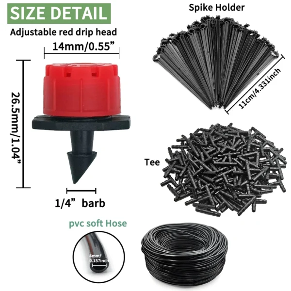 Gardening Kit: Drip Irrigation for Plants & Lawn - Image 2