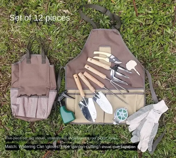 Gardening Kit: Large Oxford Storage Bag & Tools - Image 2