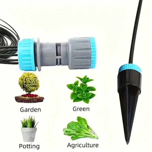Gardening Kit Drip Irrigation with Adjustable Emitters - Image 5