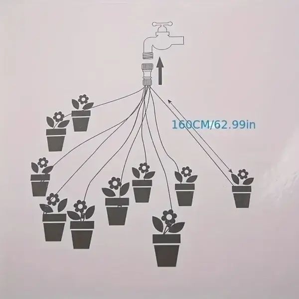 Gardening Kit Drip Irrigation with Adjustable Emitters - Image 6