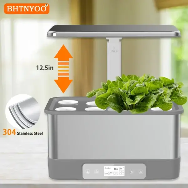 Gardening Kit: WiFi Hydroponics System with LED Lights - Image 3