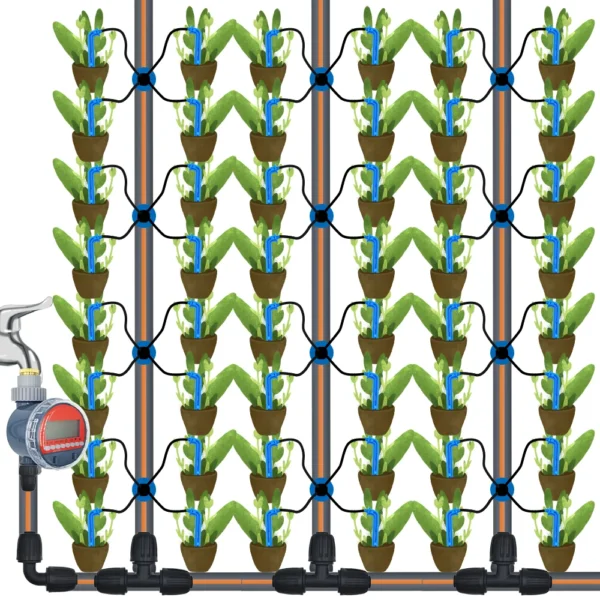 Gardening Kit: 4-Way Drip Irrigation System - Image 6