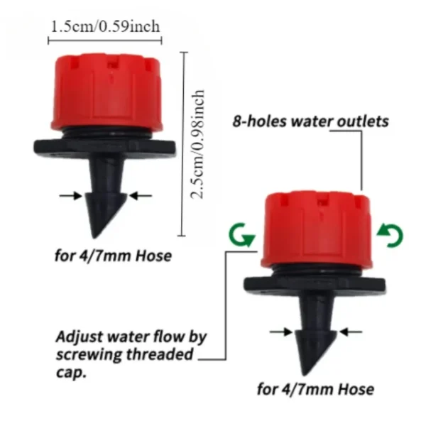 Gardening Kit - Drip Irrigation with Adjustable Drippers - Image 2