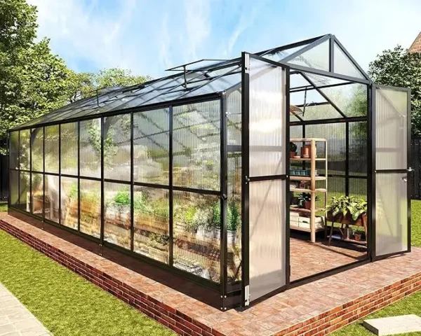 Gardening Kit - 8x18 FT Polycarbonate Greenhouse