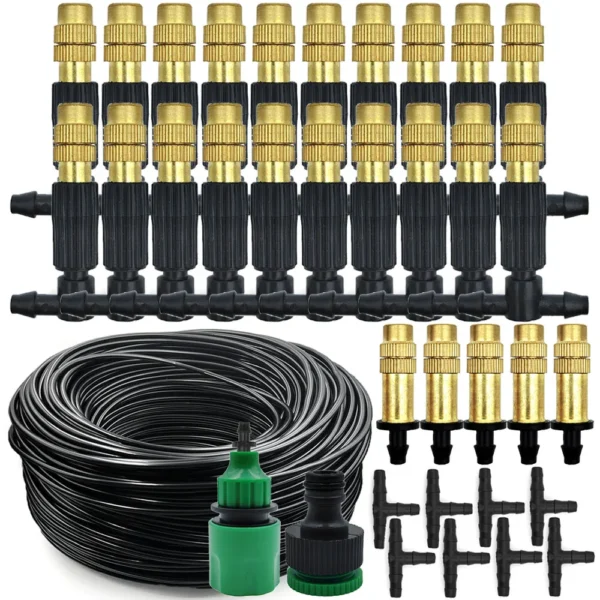 Gardening Kit Outdoor Misting Cooling System 5M-30M