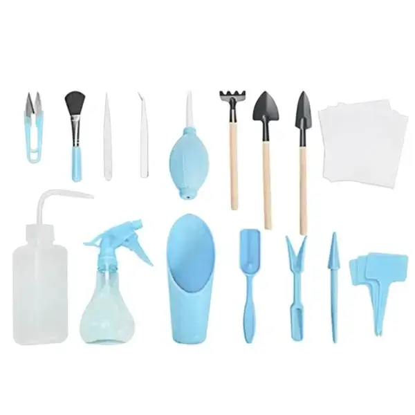 Gardening Kit: 16Pcs Mini Transplanting Tools Set - Image 4