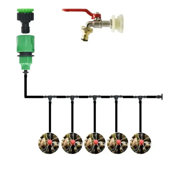 Gardening Kit Drip Irrigation System with Timer - Image 2