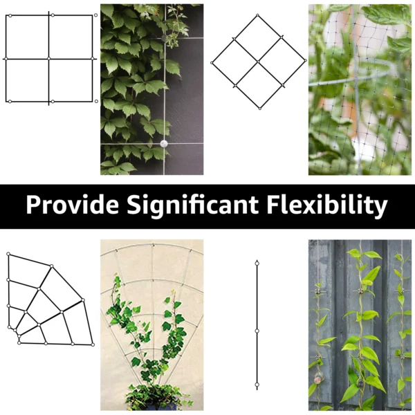 Gardening Kit: Stainless Steel Cable Clamps for Trellis - Image 5