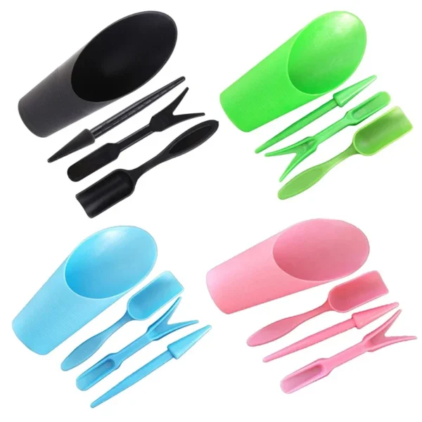 Gardening Kit: 4Pcs Planter Tools for Sowing - Image 3