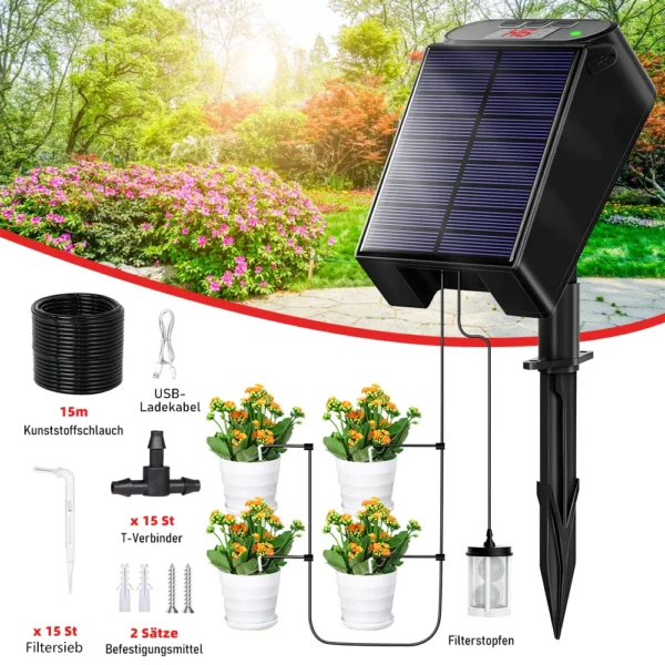 Gardening Kit Solar Drip Irrigation System