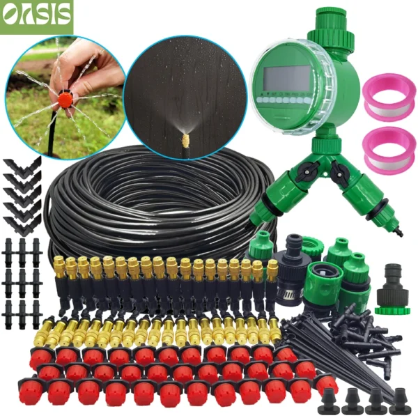 Gardening Kit - Micro Drip Irrigation System 5-50M