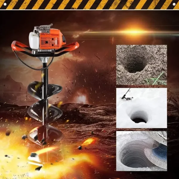 Gardening Kit: 72cc Post Hole Digger Tool - Image 5