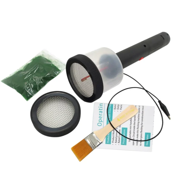 Gardening Kit: Static Grass Applicator Flocking Machine - Image 2