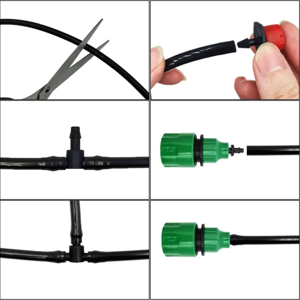 Gardening Kit: 5-50M DIY Drip Irrigation System - Image 4