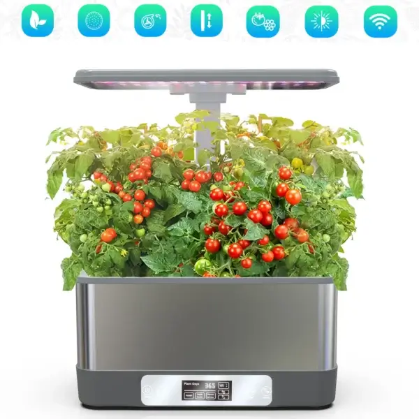 Gardening Kit: WiFi Hydroponics System with LED Lights - Image 6