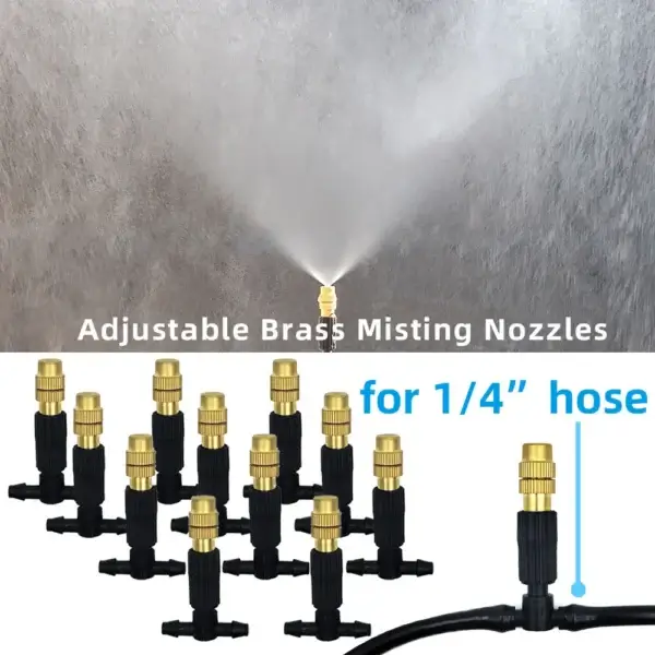 Gardening Kit Outdoor Misting Cooling System 5M-30M - Image 3
