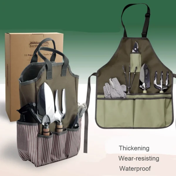 Gardening Kit: Large Oxford Storage Bag & Tools