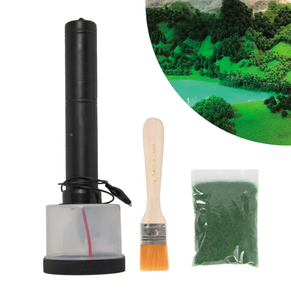 Gardening Kit: Static Grass Applicator Flocking Machine - Image 6