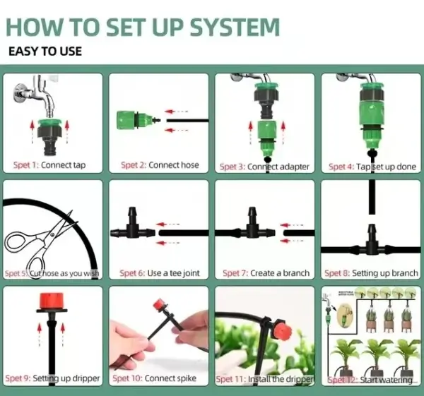 Gardening Kit Automatic Drip Irrigation System - Image 3