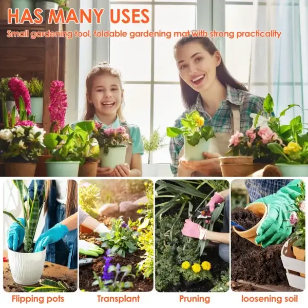Gardening Kit: 13/16Pcs Tools & Repotting Mat Set - Image 6