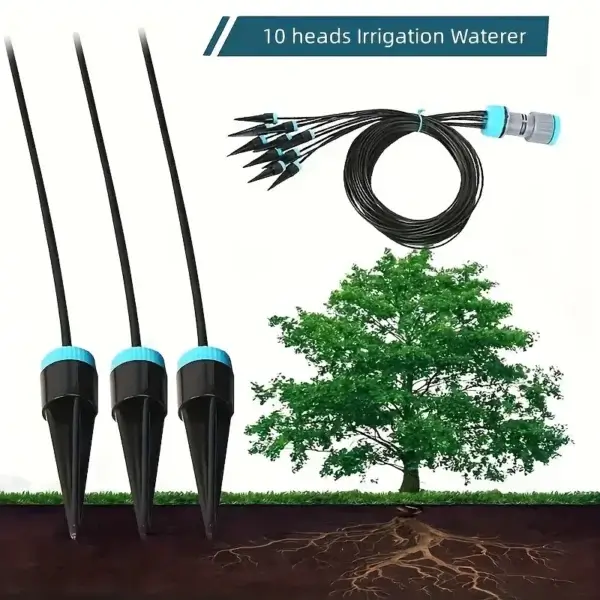 Gardening Kit Drip Irrigation with Adjustable Emitters - Image 4