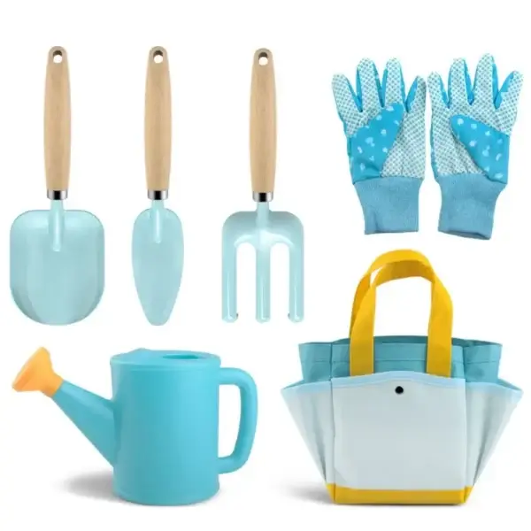 Gardening Kit: Candy Color Tools for Kids Planting - Image 5