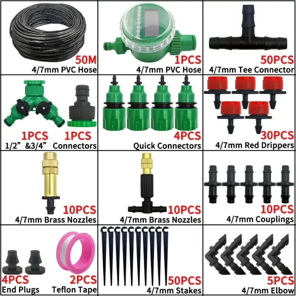 Gardening Kit - Micro Drip Irrigation System 5-50M - Image 6