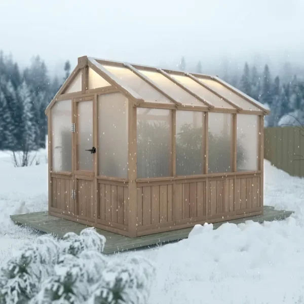 Gardening Kit: 6x8 FT Greenhouse with Vent Door - Image 3