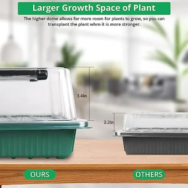 Gardening Kit with 40 Cells, Adjustable Vents - Image 6