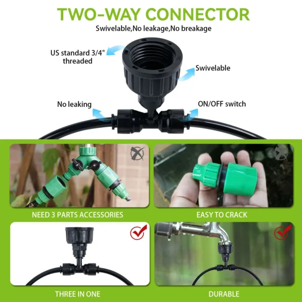 Gardening Kit: Drip Irrigation System for Lawn - Image 3