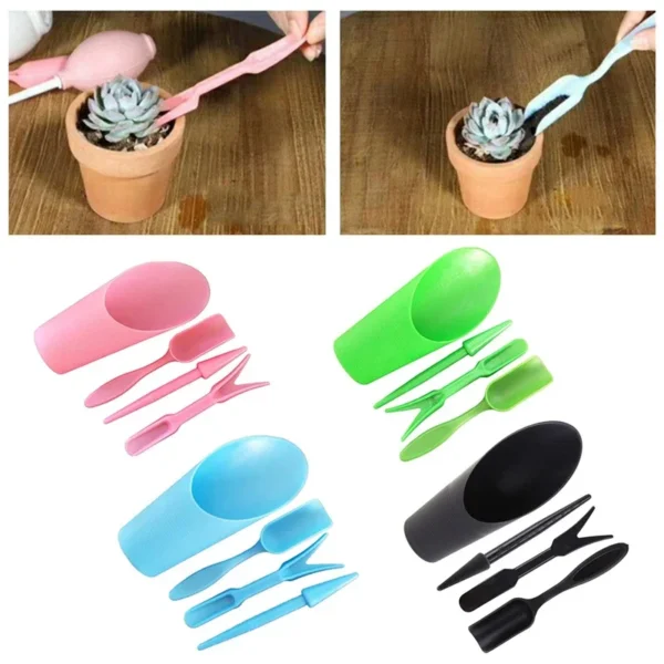 Gardening Kit: 4Pcs Planter Tools for Sowing