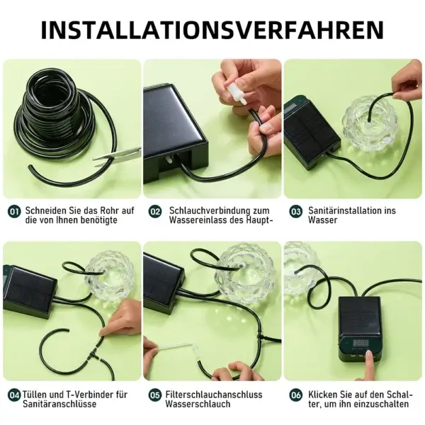 Gardening Kit Solar Drip Irrigation System - Image 5