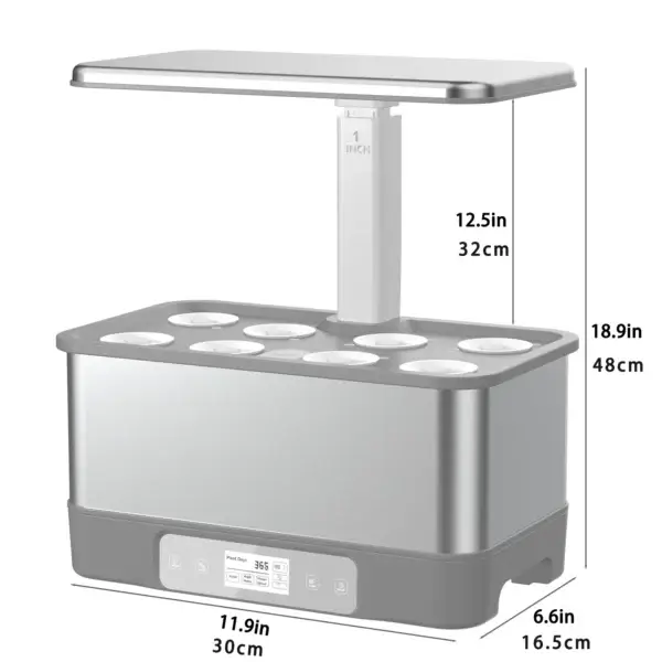 Gardening Kit: WiFi Hydroponics System with LED Lights - Image 2