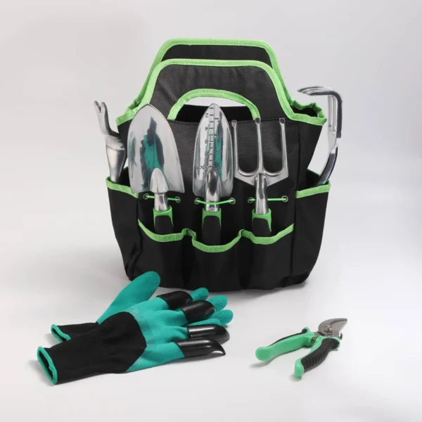 Gardening Kit with Heavy Duty Tools, Non-Slip Grip