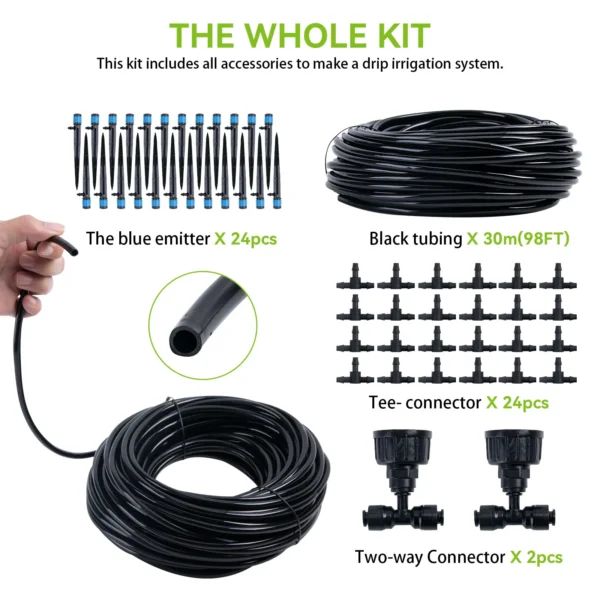 Gardening Kit: Drip Irrigation System for Lawn - Image 6
